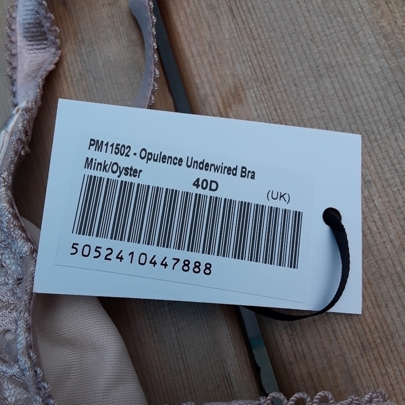 Moi Underwire Opulance Bra in mink & oyster Suze 40D - Picture 3 of 5